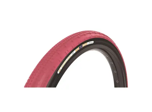 Panaracer Gravel-Reifen – GravelKing SK 700×40 mm Cranberry/Schwarz Kevlar