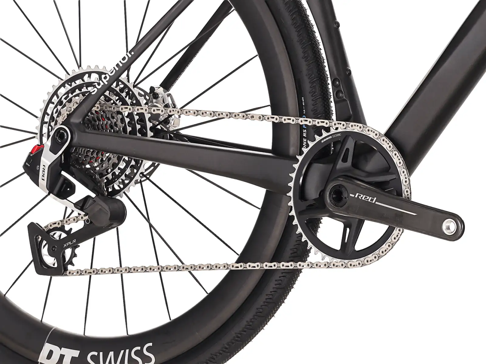 Superior XR 9.9 GR Gravelbike Gloss Black/Carbon