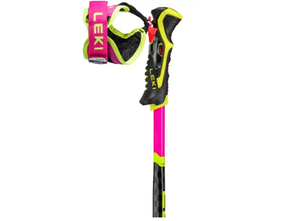 Leki WCR TBS SL 3D alpinski stöcke Neonpink/Black/Neonyellow