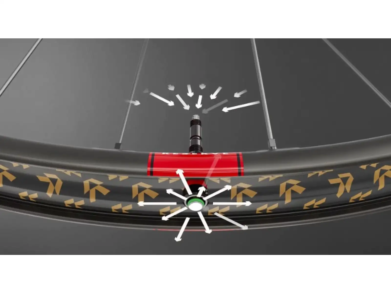 Reserve Fillmore Tubeless Ventile 50 mm, schwarz, 2 Stück