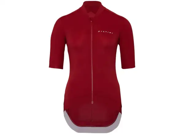 Silvini Stelvia Damen Trikot kurzarm Merlot/Ocean