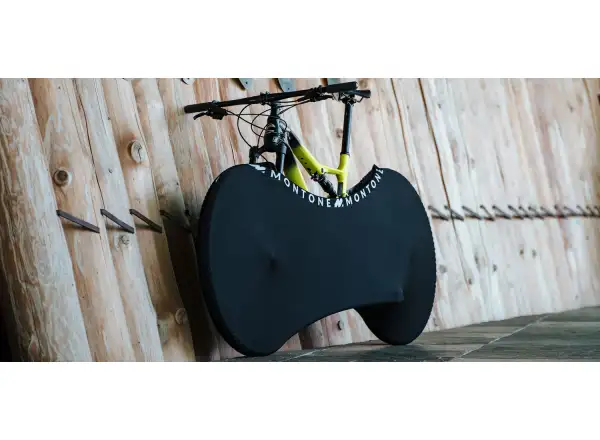 Montone Fahrrad mKayak 2.0 Fahrradabdeckung für den Innenbereich Schwarz/Weiß
