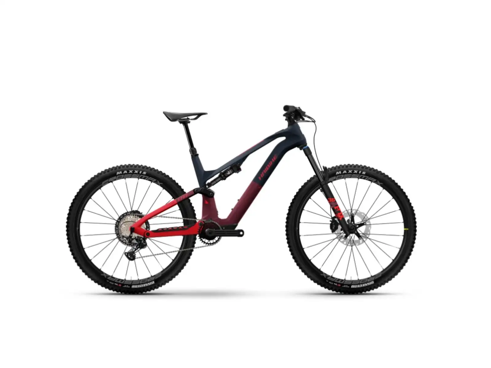 Haibike Lyke CF 11 Royal/Rot/Tuskan Matte Fully Elektrofahrrad