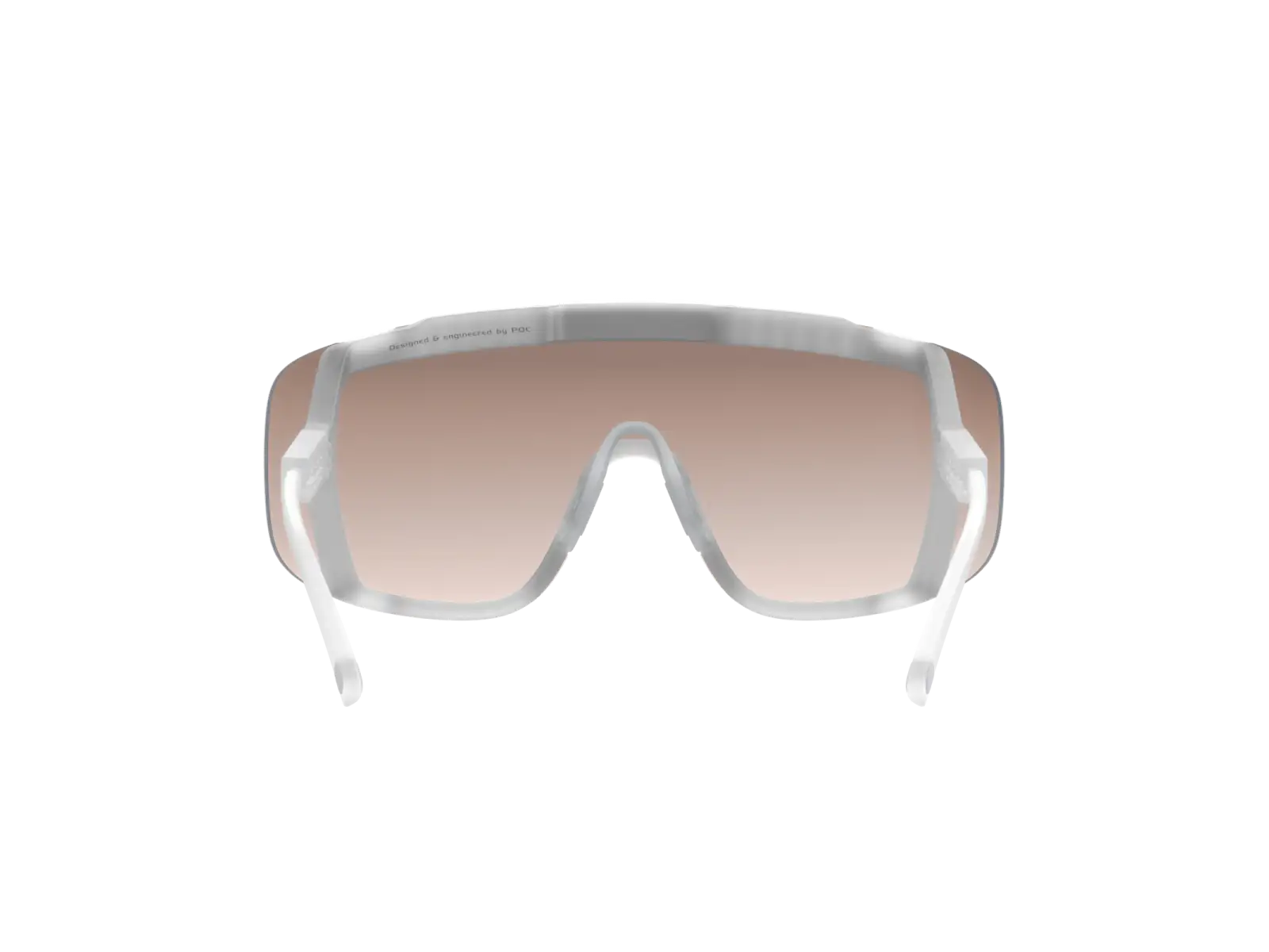 POC Devour Brille Transparent Crystal/Clarity Trail/Partly Sunny Silver
