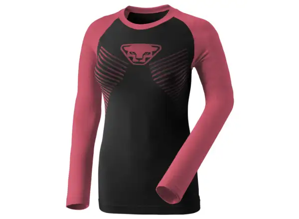Dynafit Speed Dryarn Damen Langarmshirt Dunkelrosa