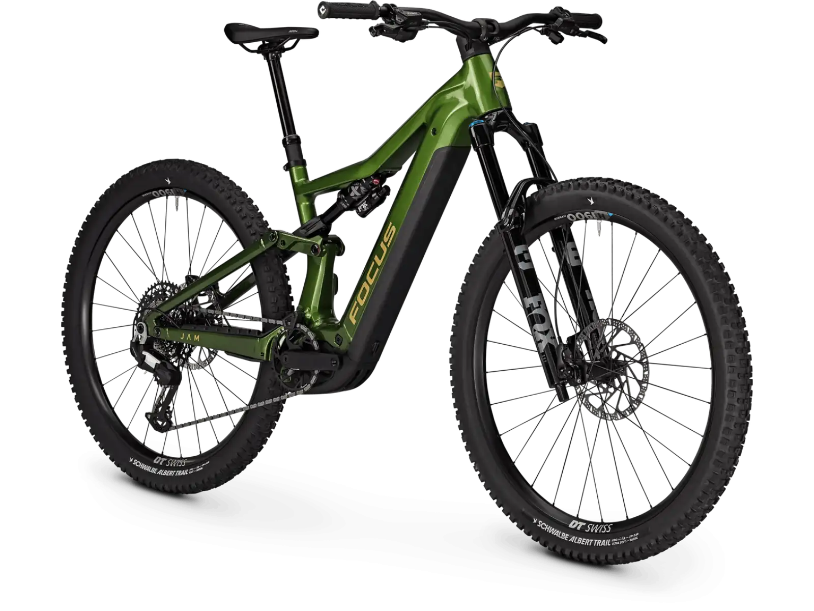Focus JAM 9 800Wh vollgefedertes E-Bike Sprucegreen / Mossgreen