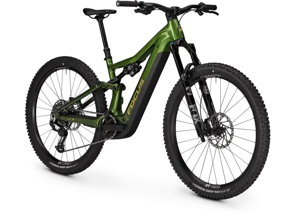 Focus JAM 9 800Wh vollgefedertes E-Bike Sprucegreen / Mossgreen
