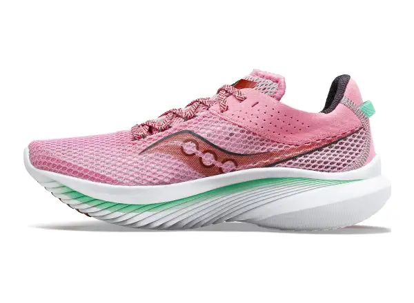 Saucony Kinvara 14 Damen Laufschuhe Pfingstrose/Sprig