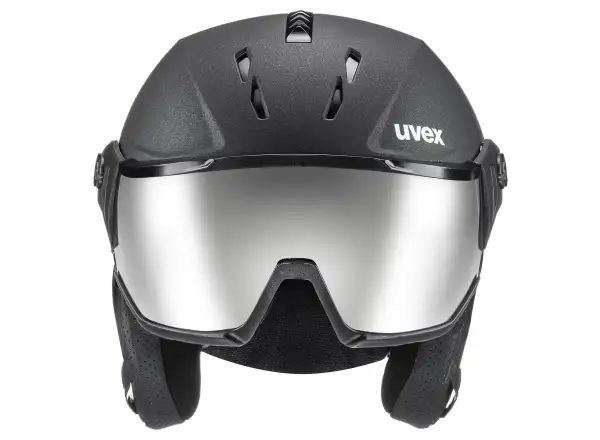 Uvex Instinct Visor Skihelm black matt