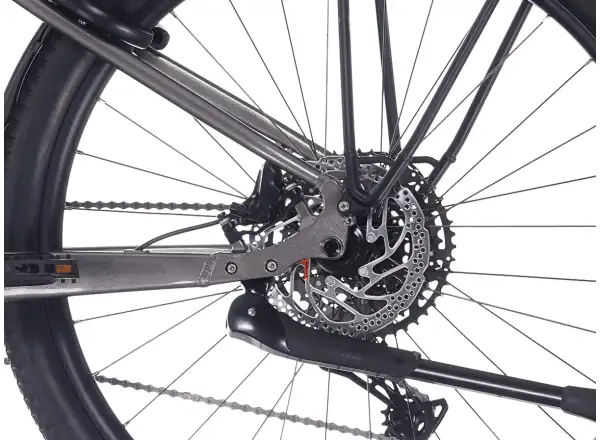 Rock Machine eBlizz B90T E-Mountainbike Gloss Stone Grey