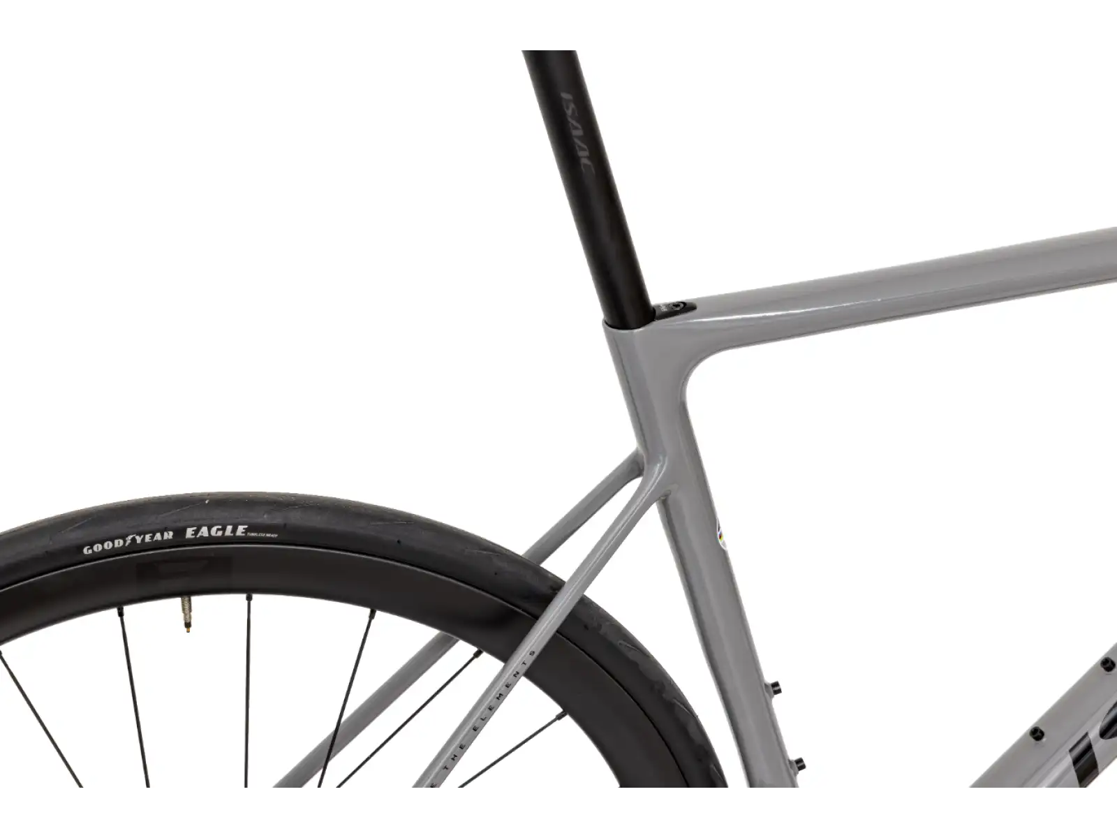 Isaac Element DuraAce Di2 Rennrad Granite Grey