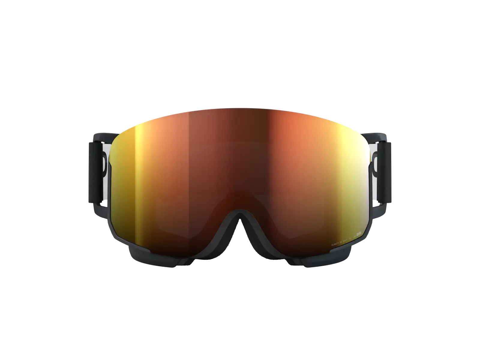 POC Nexal Skibrille Uranium Black/Teilweise Sonnig Orange