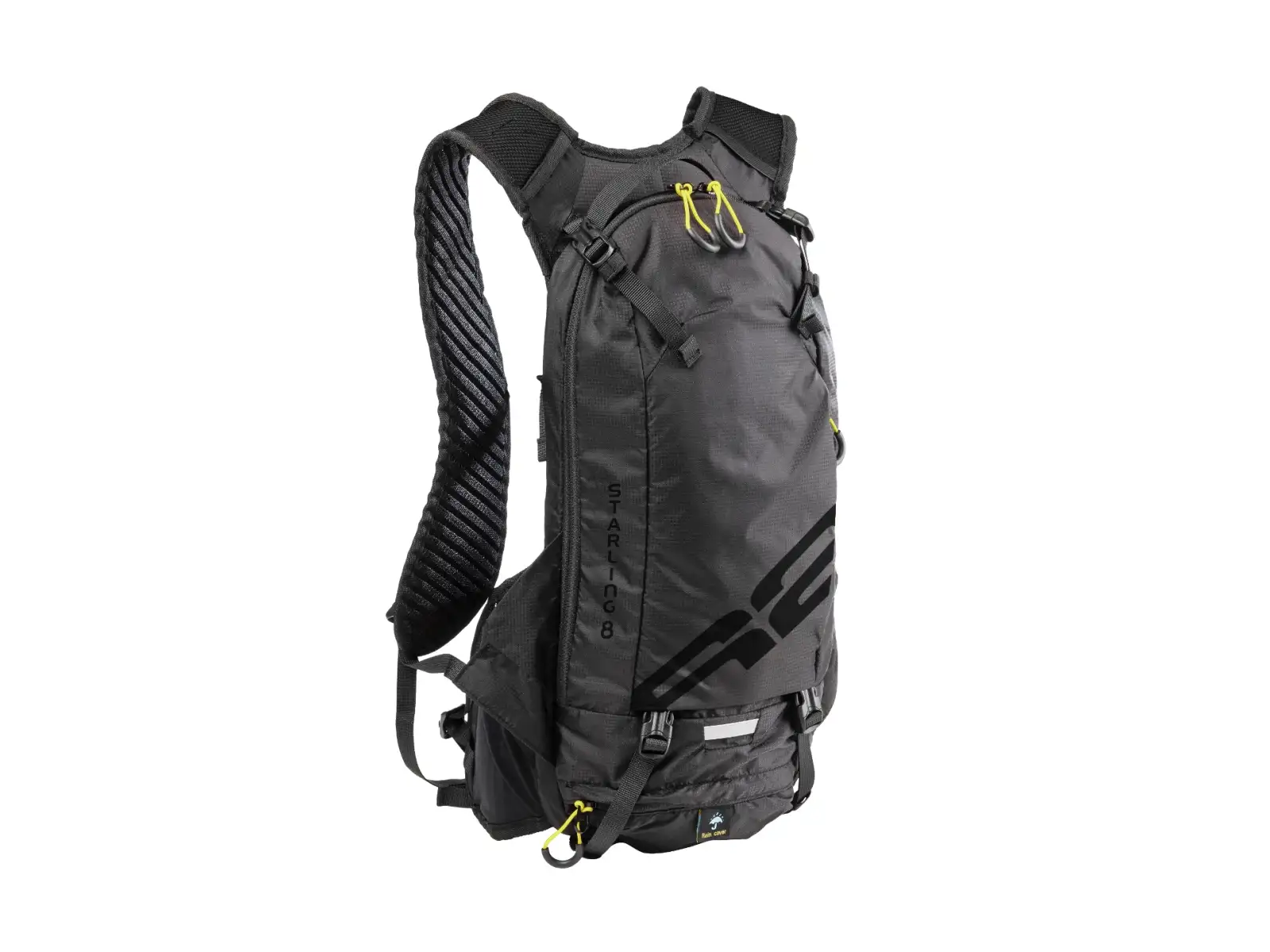 R2 Starling Sportrucksack 8 l Schwarz
