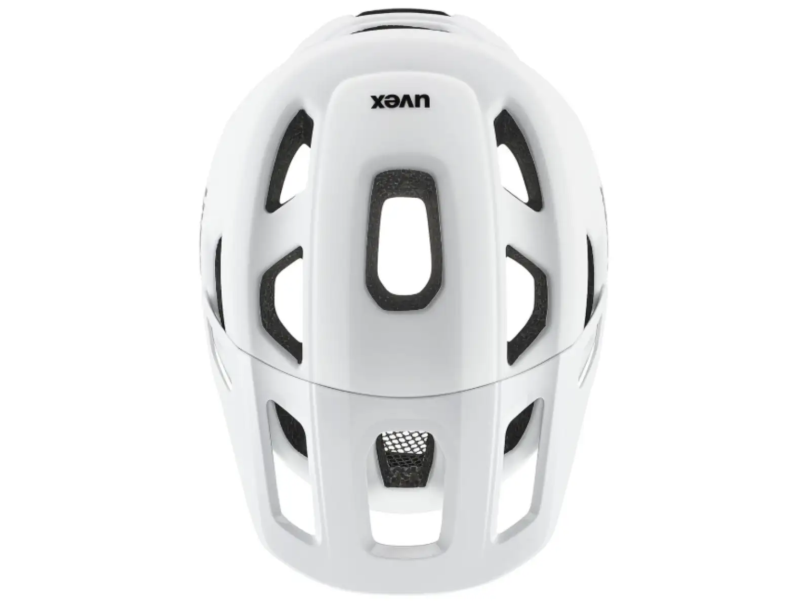 Uvex React Jr. Kinderhelm White Matt