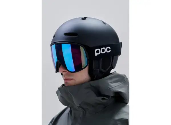 POC Fornix Skihelm Uranium Black Matt