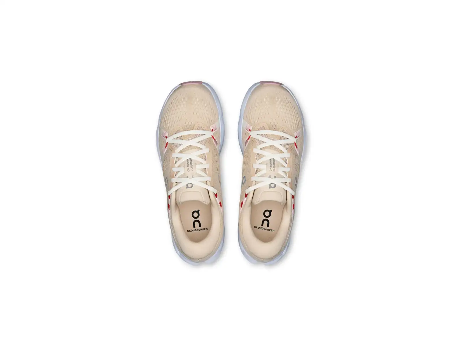 On Cloudsurfer 2 Damen-Laufschuhe Sand/Ivory