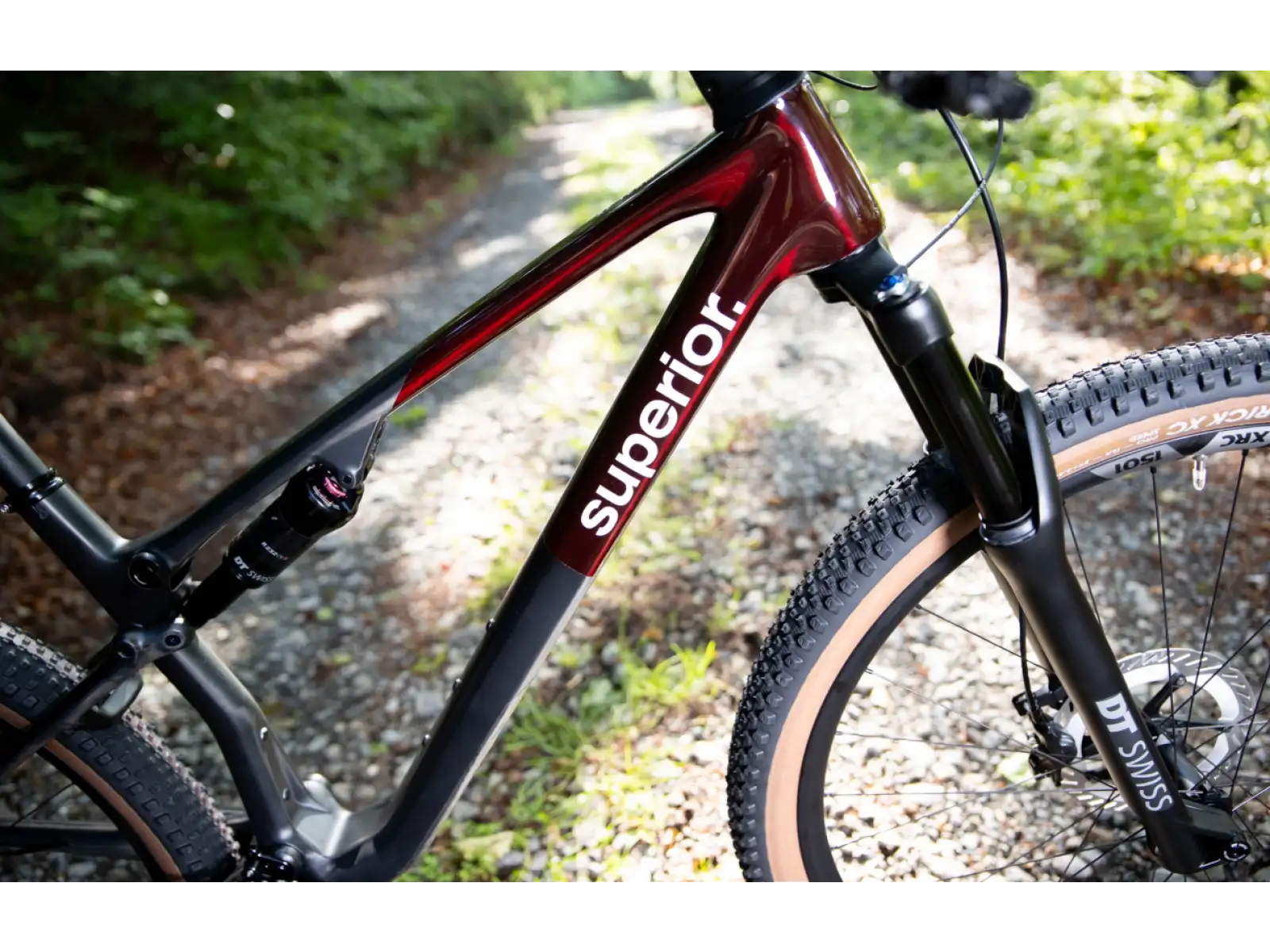 Superior Full‑Suspension Bike – XF 9.6 Team Gloss Carbon/Red