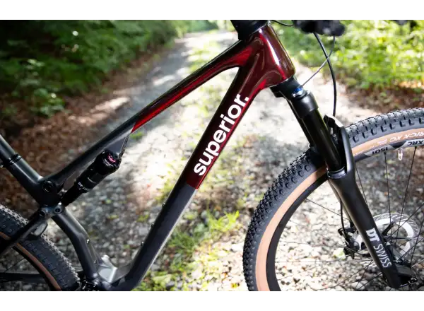 Superior Full‑Suspension Bike – XF 9.6 Team Gloss Carbon/Red
