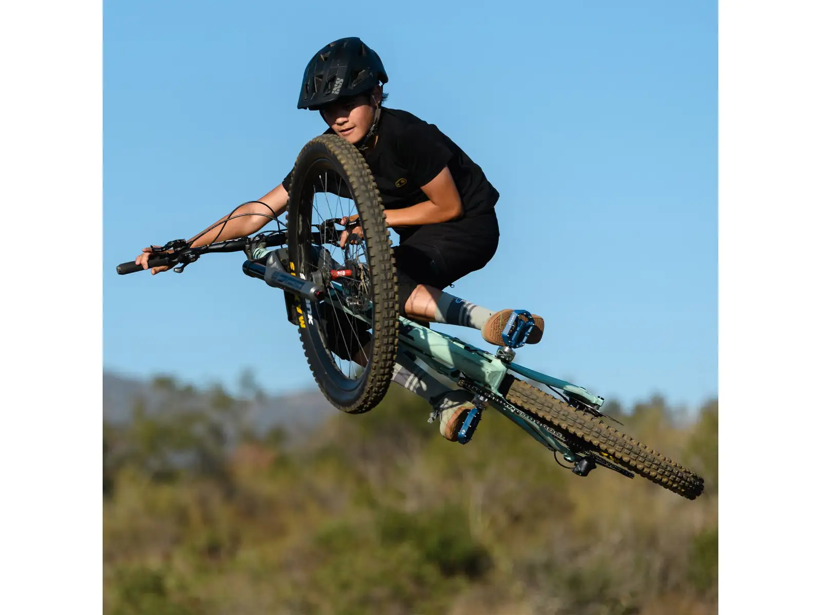 CRANKBROTHERS Stamp 1 Large Plattformpedale Green Gen 2