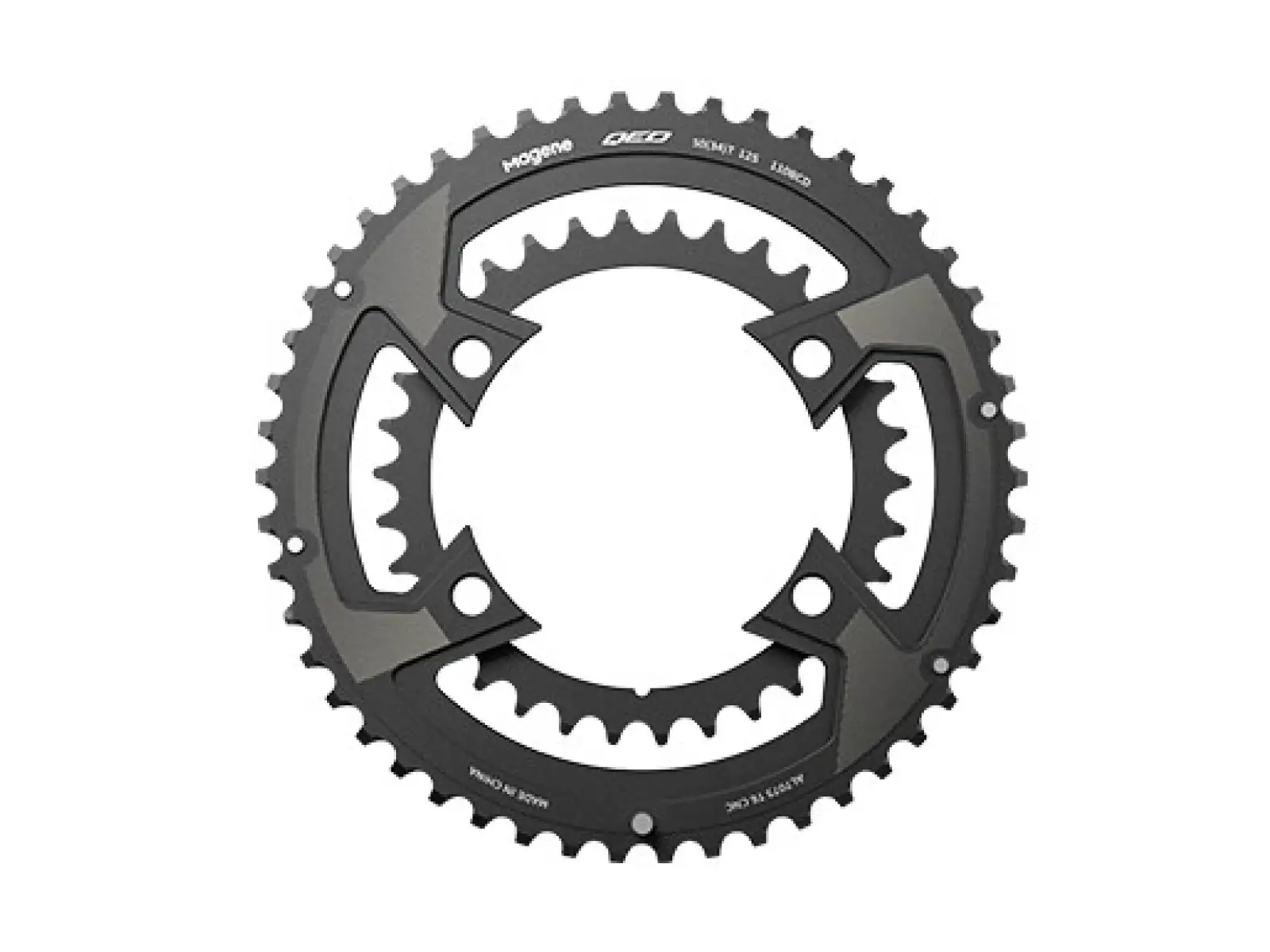 Magene QED 110BCD 12sp. Kettenblätter mit 50/34 Zähnen.