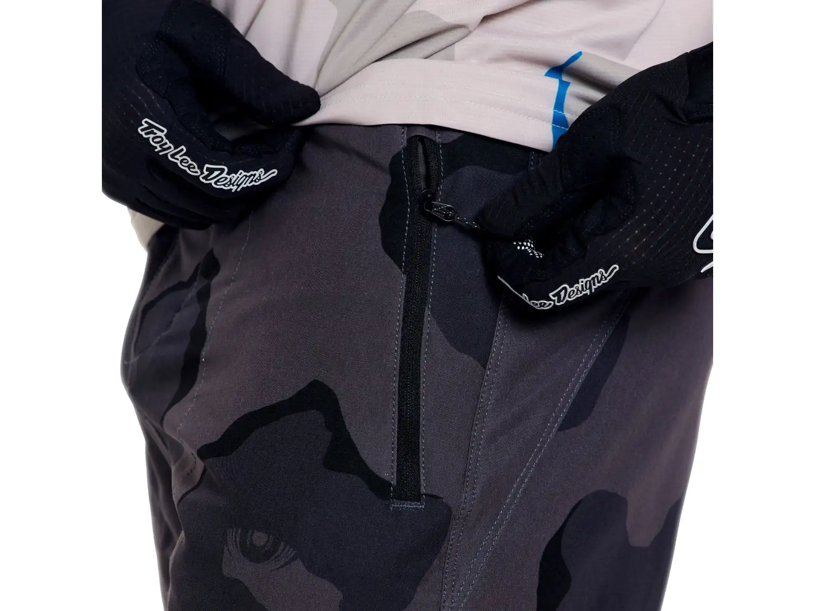 Troy Lee Designs Skyline Pro Herren-Shorts BN3TH Liner Flow Camo Carbon
