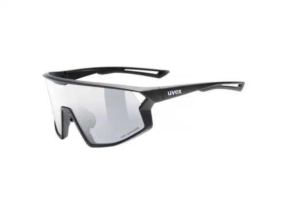 Uvex Skyryse V Sonnenbrille Black Matt/Litemirror Silver