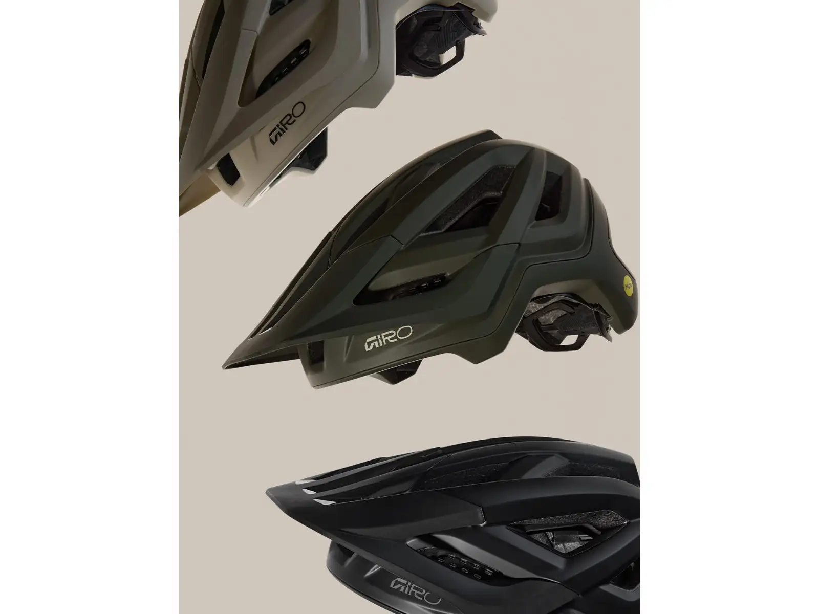 Giro Montaro MIPS III MTB Helm Mat Dark Sage/Gloss Dark Sage