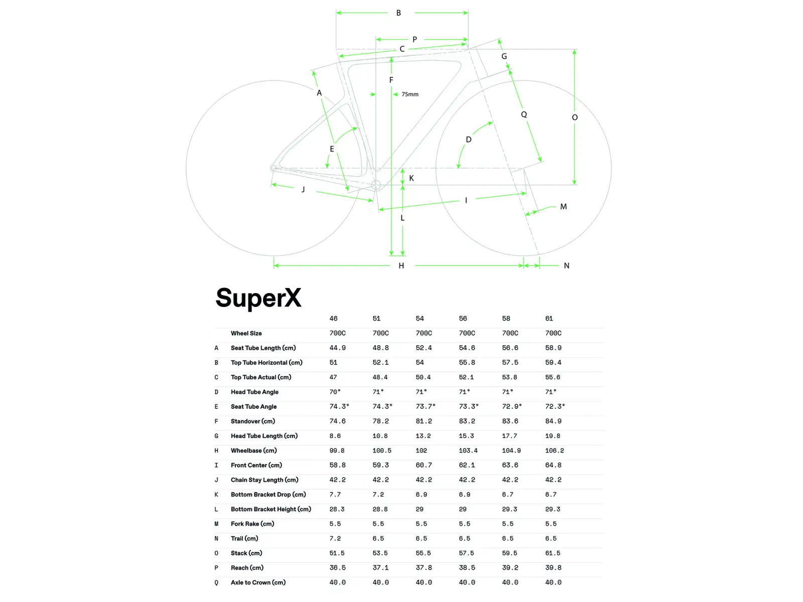 Cannondale SuperX LAB71 A/M Rahmenset Moonrock