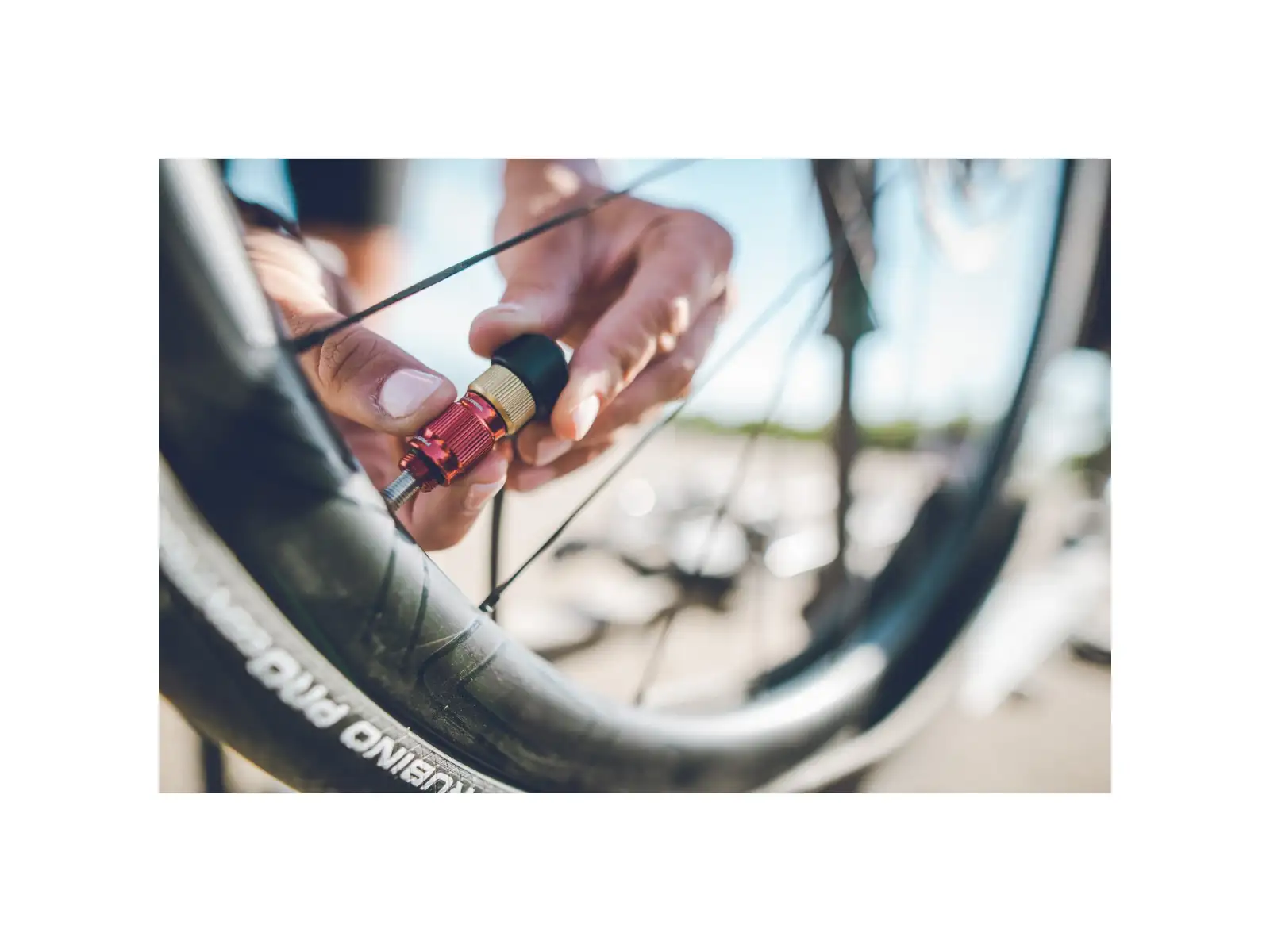 Lezyne Sport Digital Drive Pumpe Schwarz