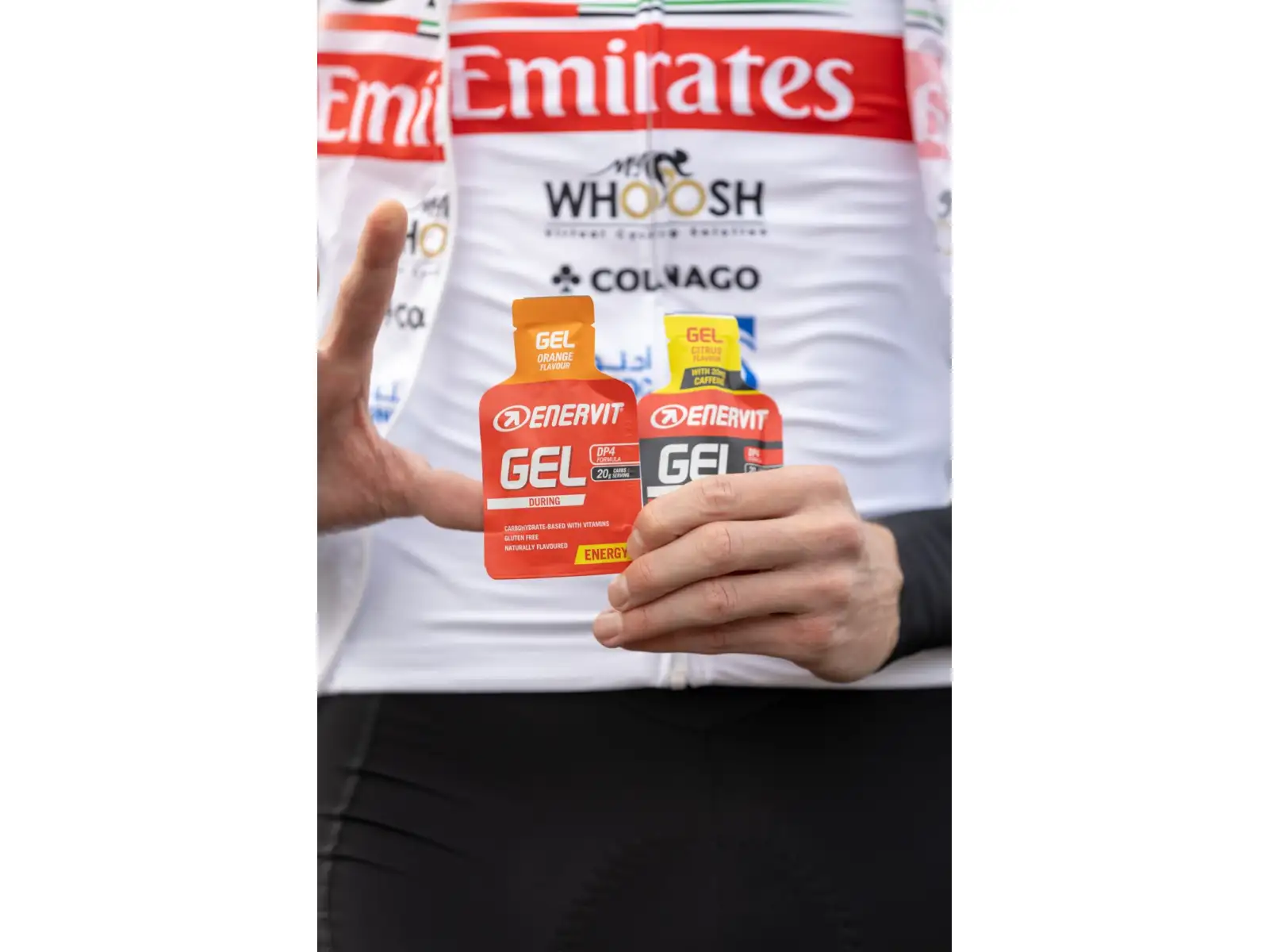 Enervit Gel mit Koffein 25 ml Himbeere