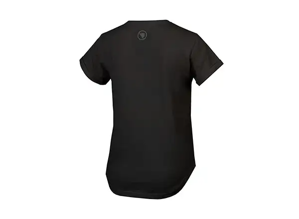 Endura One Clan Organic Tee Camo Damen T-Shirt Schwarz