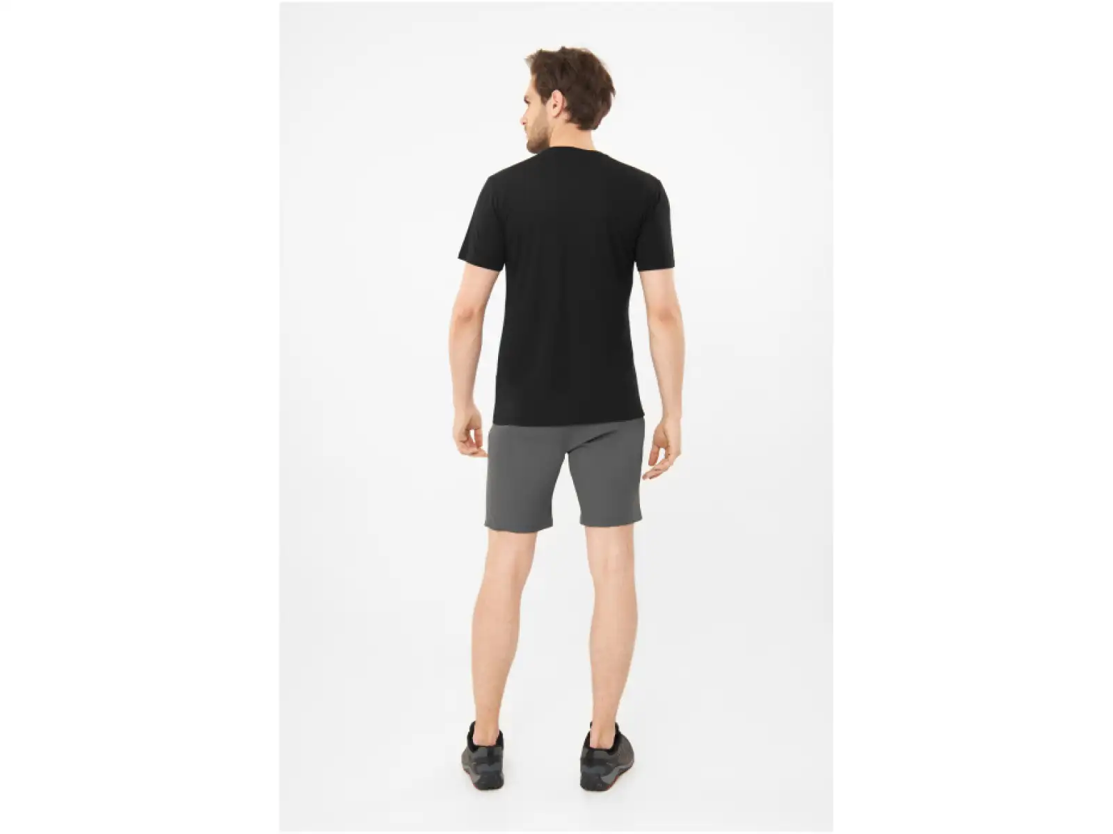 Viking Morain Herren T-Shirt kurzarm Schwarz