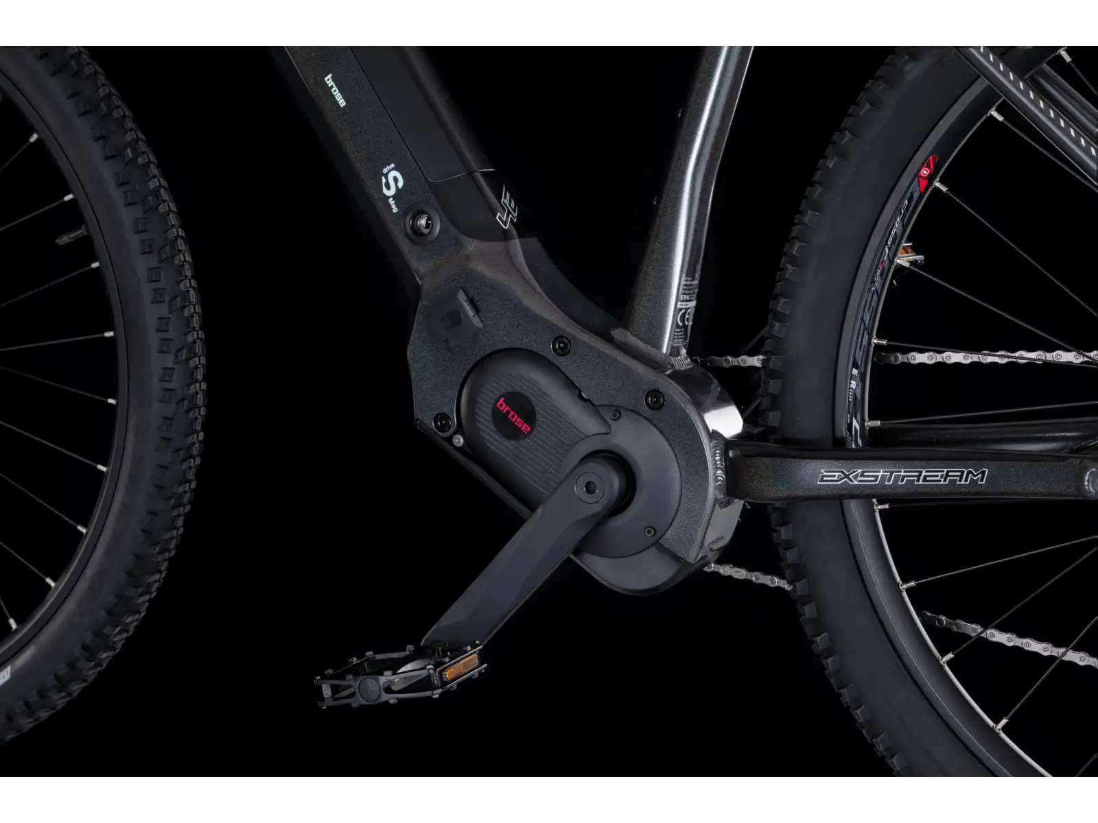 4EVER E-Mountainbike  – Exstream Team 820 Grau