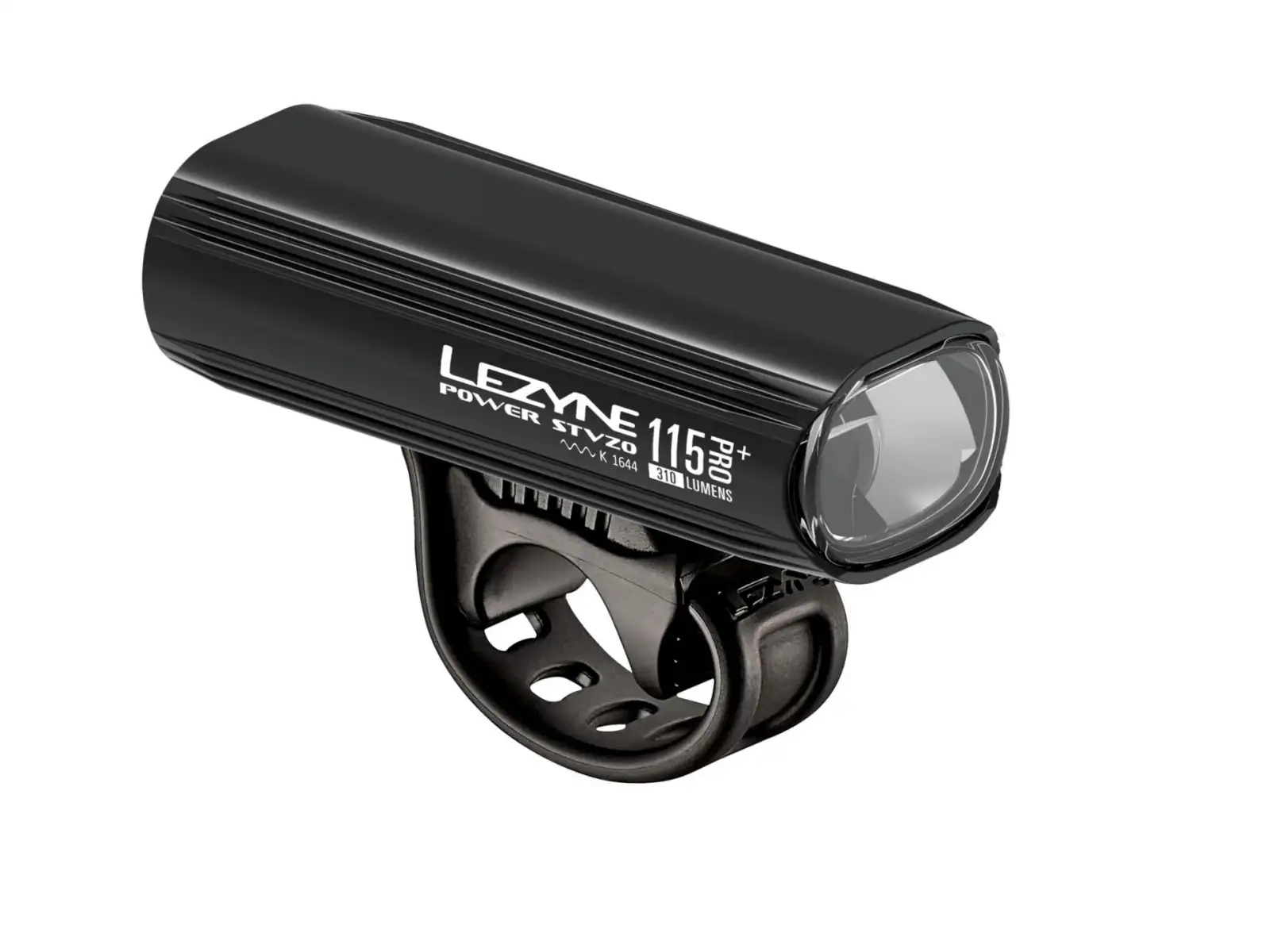 Lezyne Power STVZO Pro 115 Frontleuchte schwarz/hoher Glanz