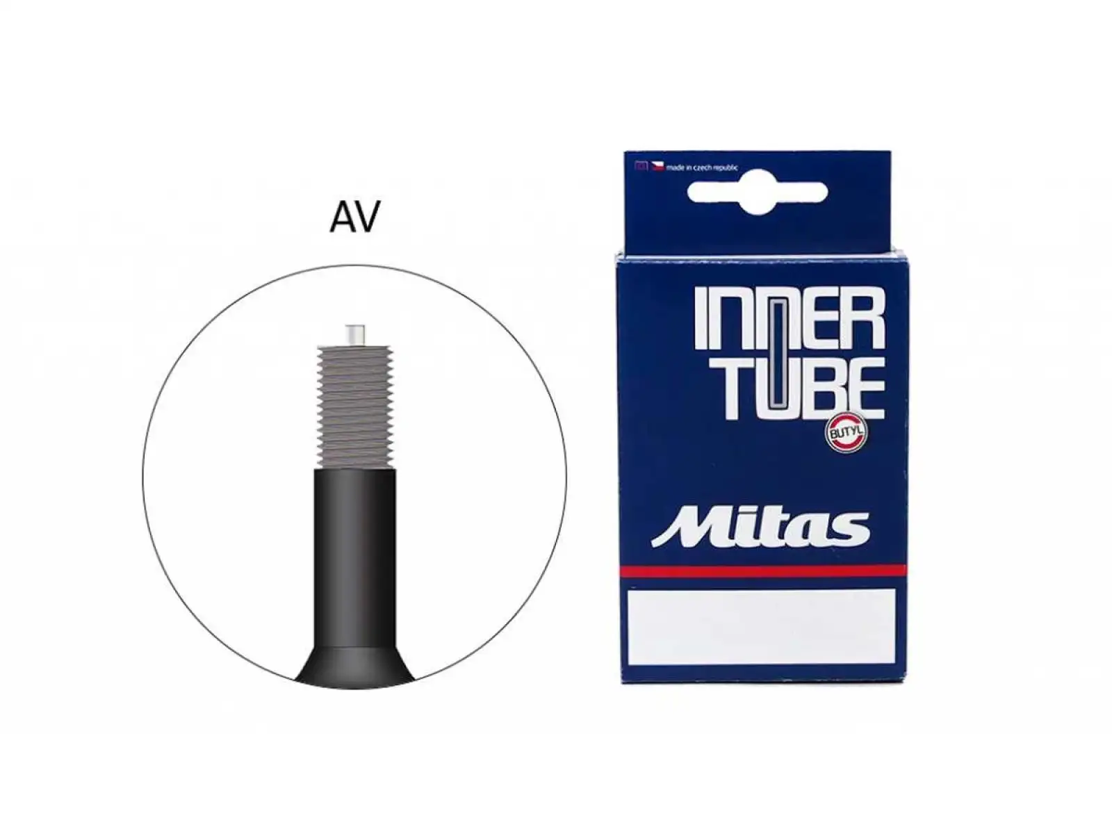 Mitas Schlauch 16x1,75-2,45" AV35