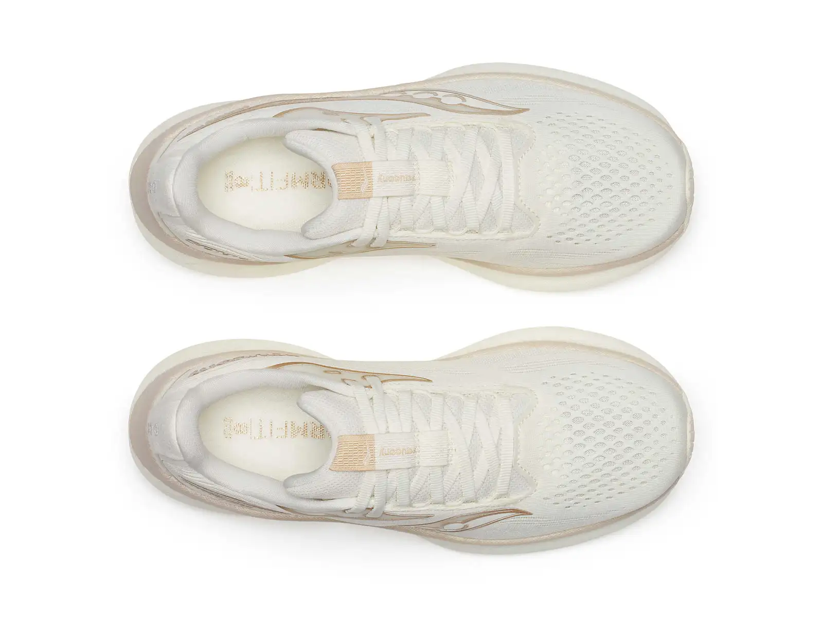 Saucony Ride 18 Damen Laufschuhe Vanilla