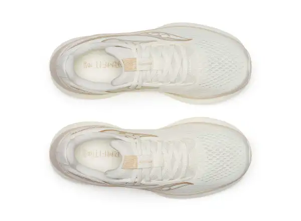 Saucony Ride 18 Damen Laufschuhe Vanilla