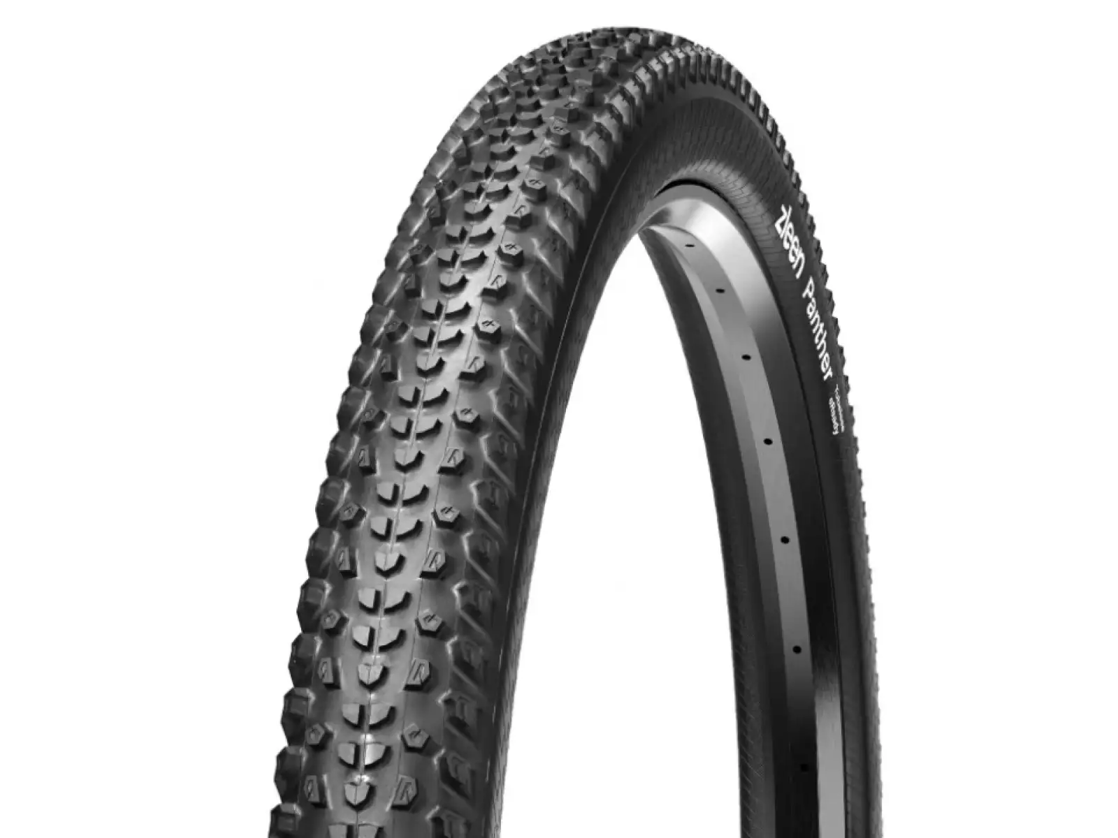 Schwarzer Zleen Panther XC 29" MTB-Reifen mit Kevlar.