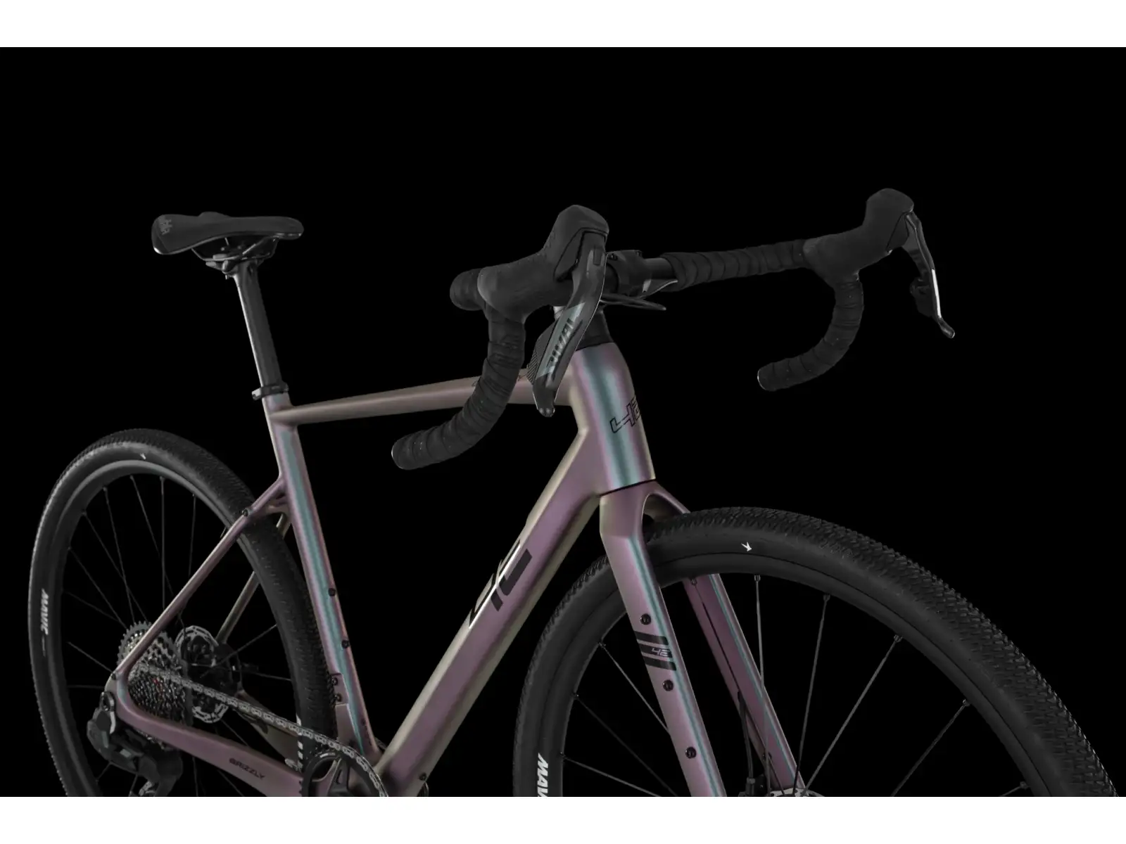 4Ever Grizzly AXS Gravelbike Titan Rainbow