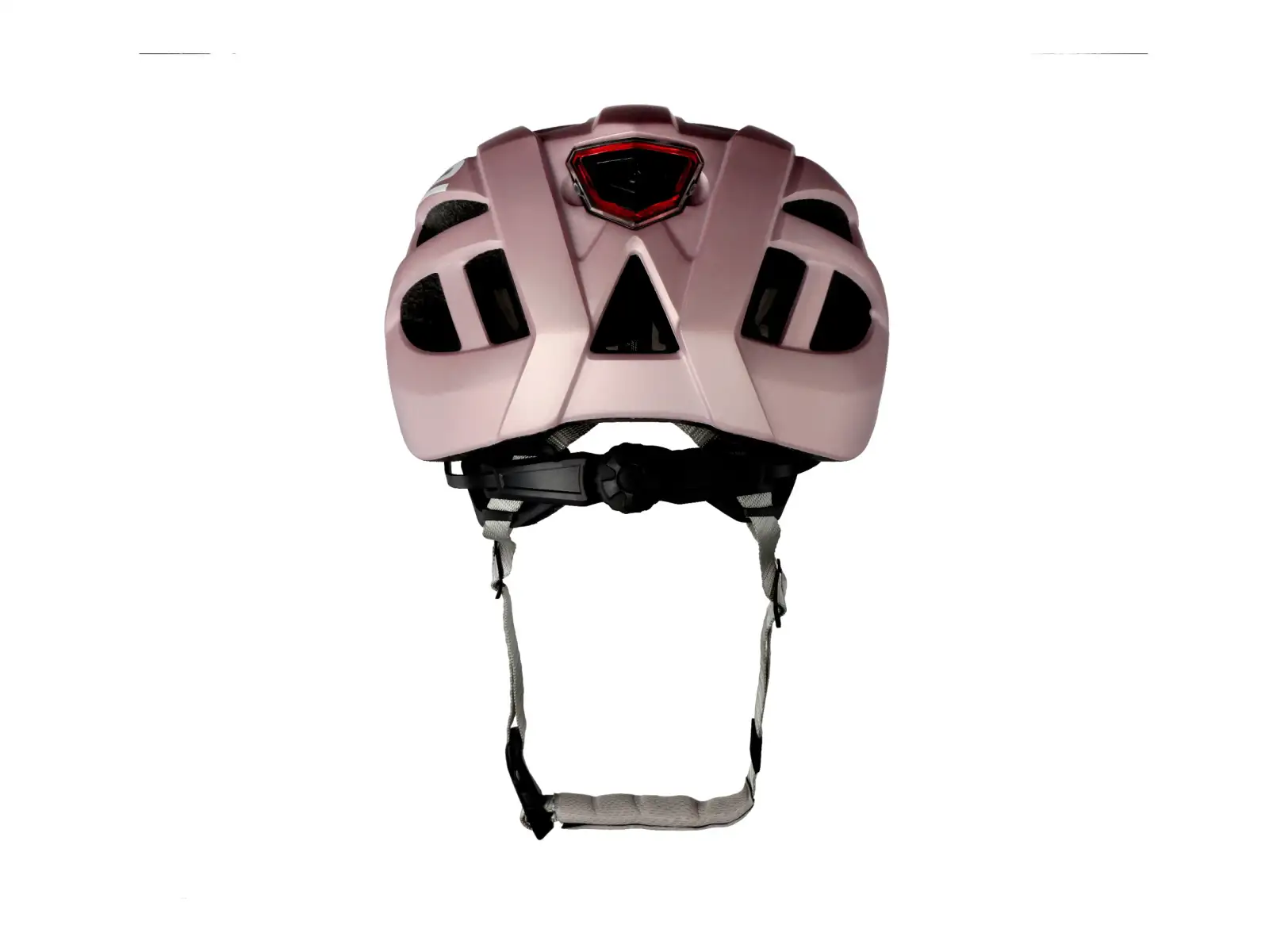 R2 Lumen Fahrradhelm weiß/puderrosa