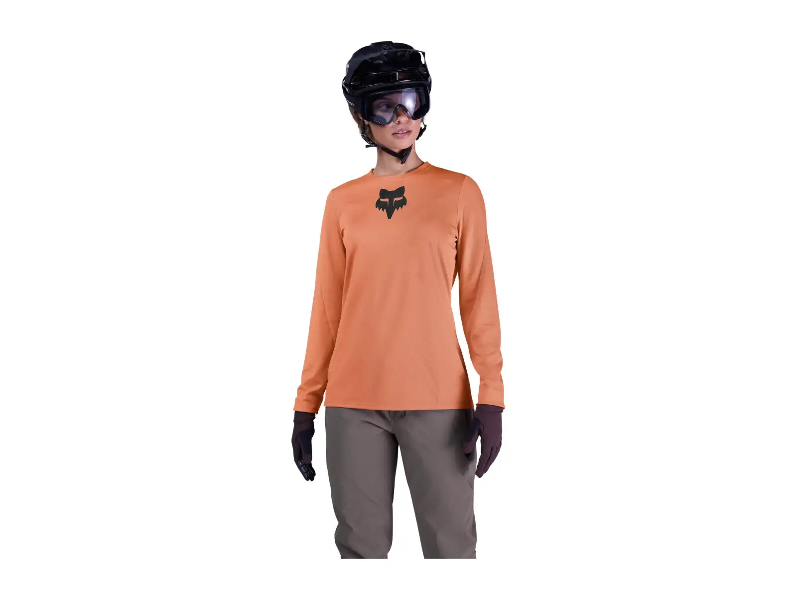 Fox Ranger Fox Head Damen Trikot langärmlig Coral