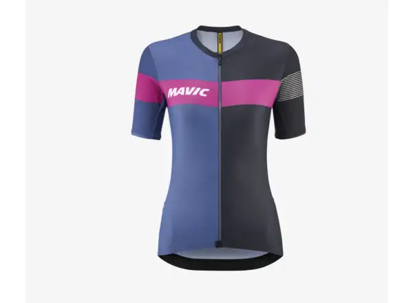 Mavic Ksyrium Pro Damen Trikot Kurzarm Deep Blue