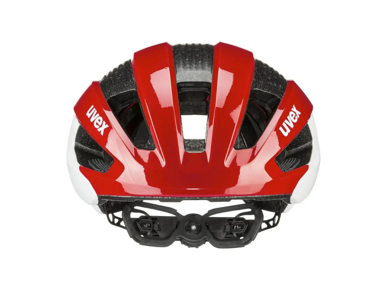 Uvex Rise CC Helm Red/White Matt