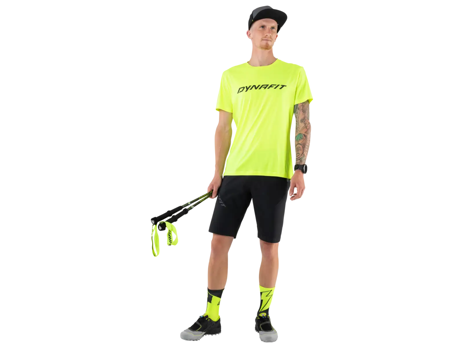 Dynafit No pain No gain Sportsocken Neon Gelb/Schwarz Out