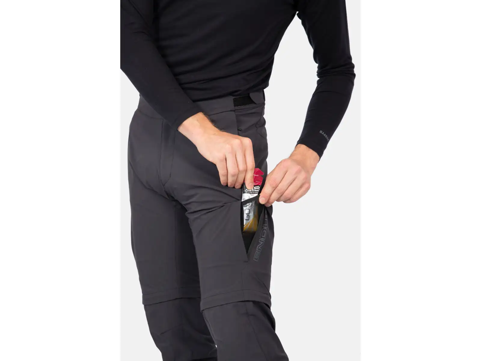 Endura GV500 Zip-Off Herrenhose Schwarz