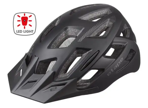 Etape Virt Light Fahrradhelm in mattem Schwarz