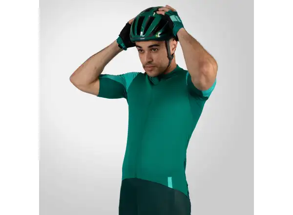 Endura FS260 Herrentrikot Kurzarm Smaragdgrün