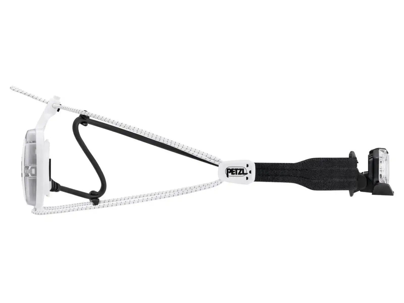 Petzl Nao LT Stirnlampe schwarz-weiß