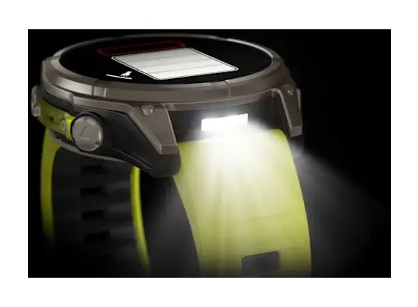 Garmin fenix 8 - 51 mm Solar Sapphire Smartwatch Titanium Yellow/Graphite