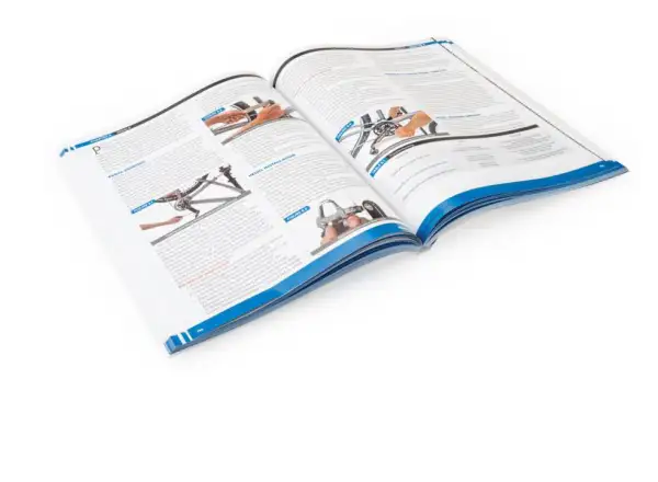 Park Tool Das große blaue Buch über die Wartung von Fahrrädern, 4. Ausgabe nur in englischer Sprache.